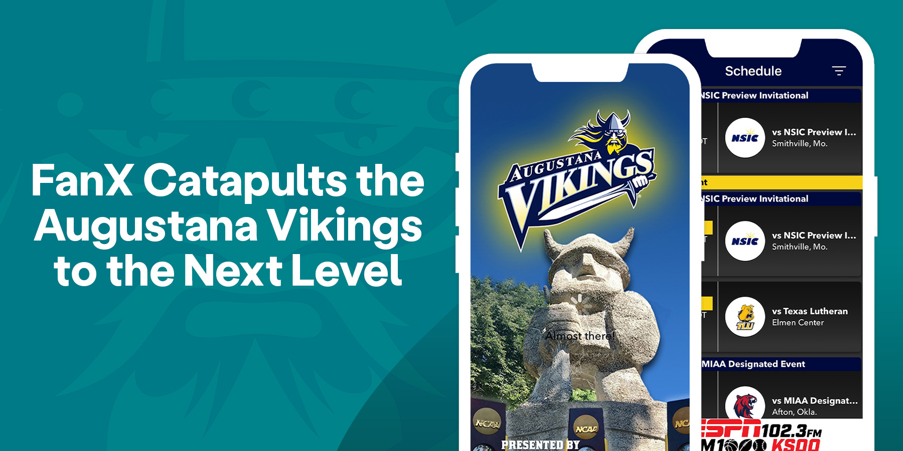 FanX Catapults Augustana Vikings to the Next Level Snap! Mobile