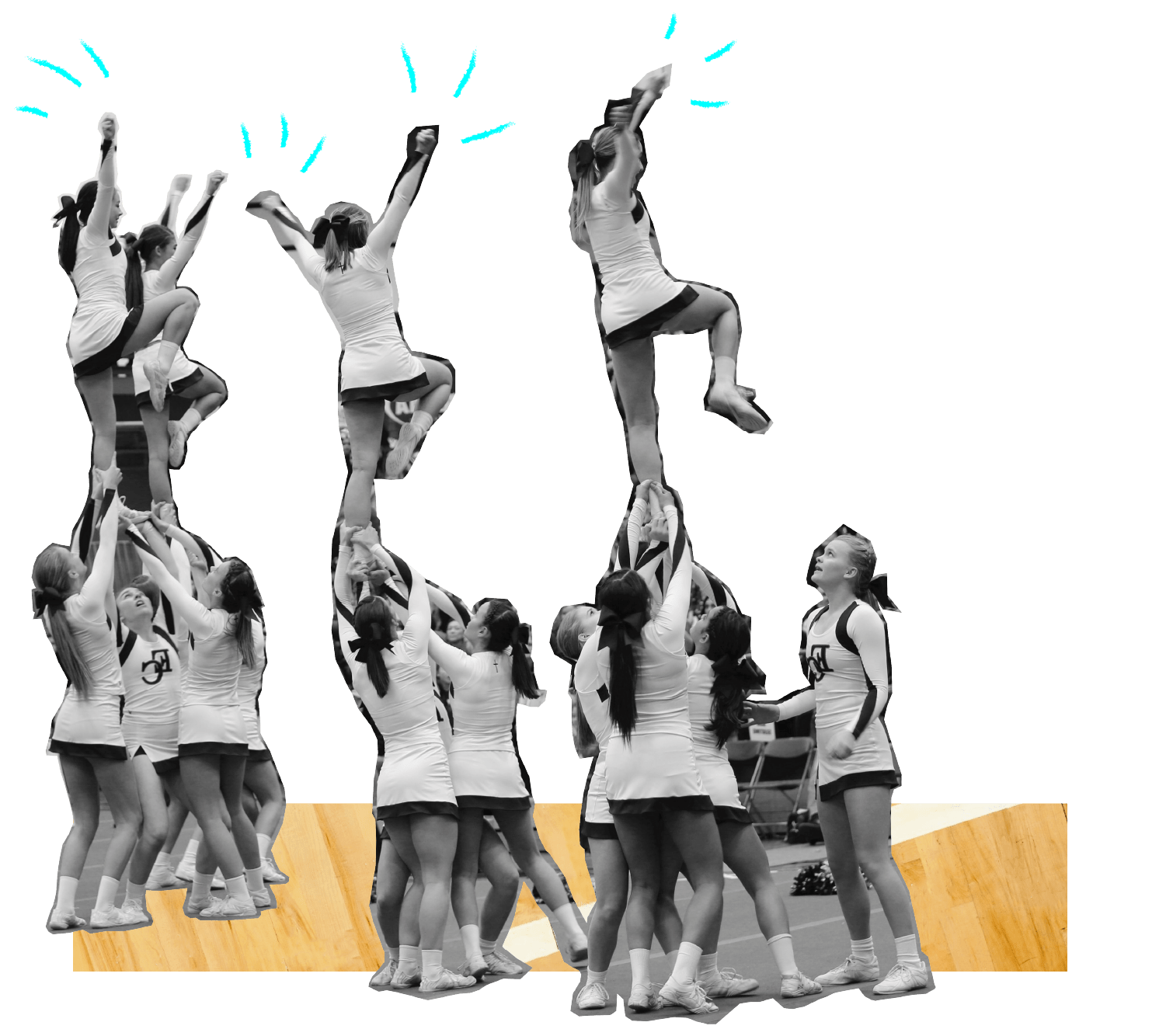 cheerleading routine