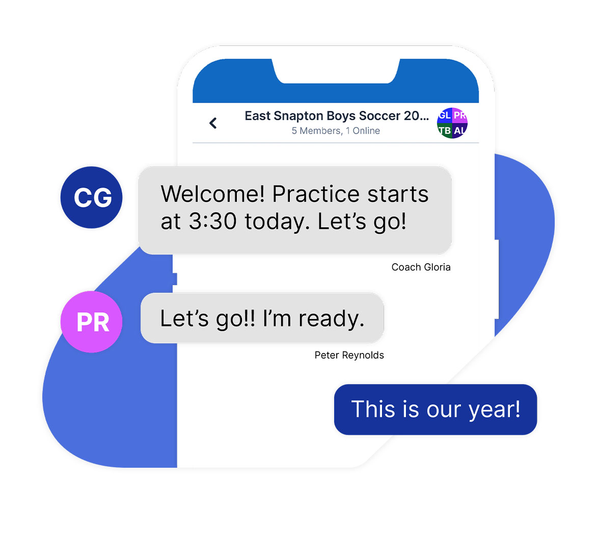 Messaging in the Snap! Mobile App
