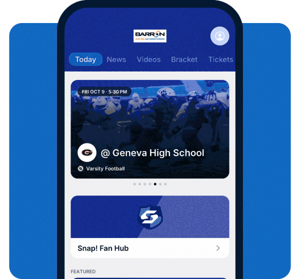 Snap Mobiel App navigation