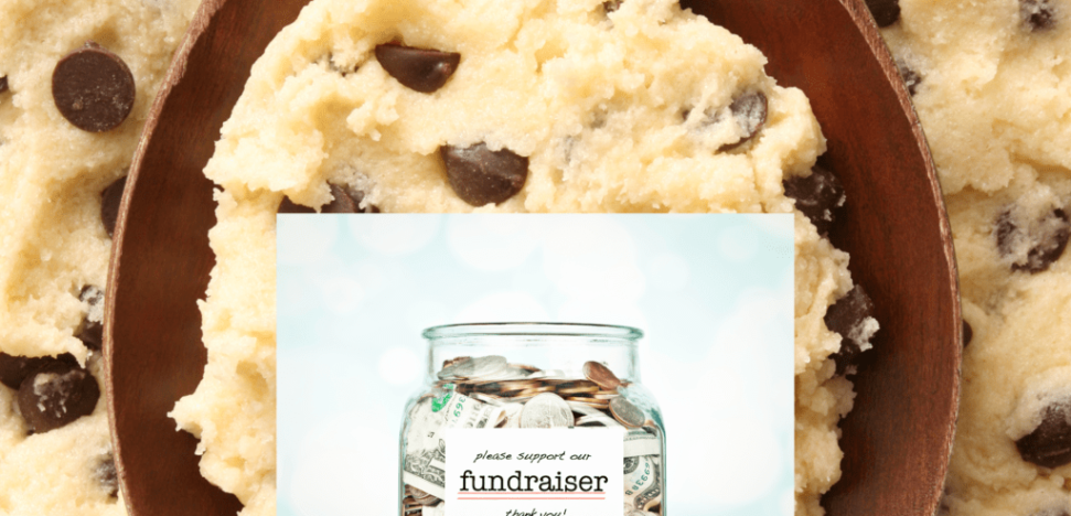 chocolate chip cookie dough fundraiser