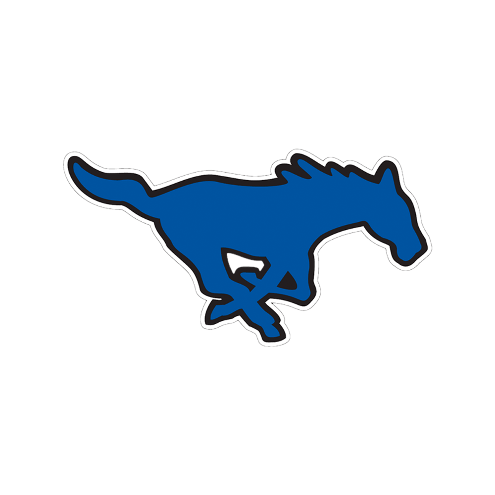 blue mustangs logo